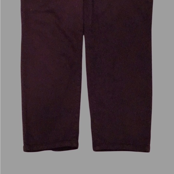 BUFFALO DAVID BITTON  Mid-Rise Stretch Skinny Wine Deep Brown Jeans Size 16/36 - Picture 3 of 6